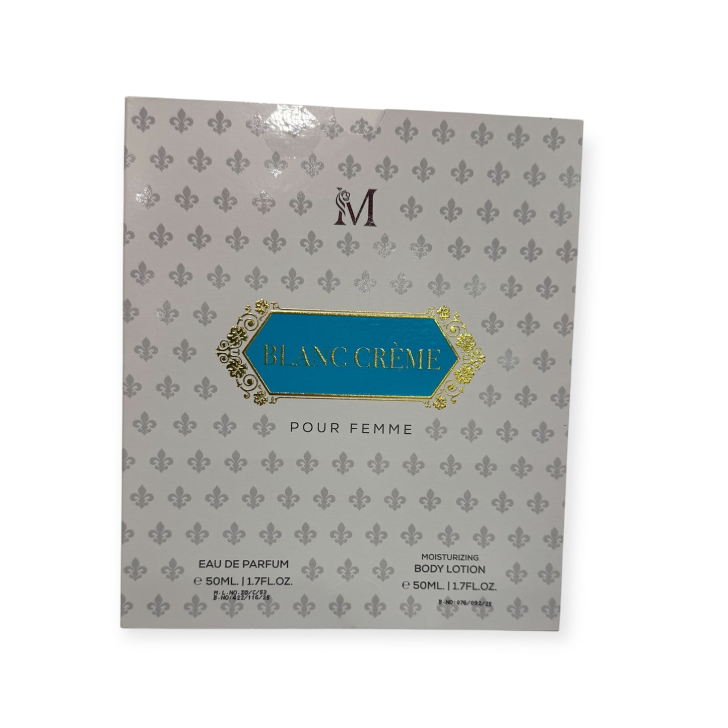 KIT BLANC CRÉME edp 50ml + crema corpo 50ml