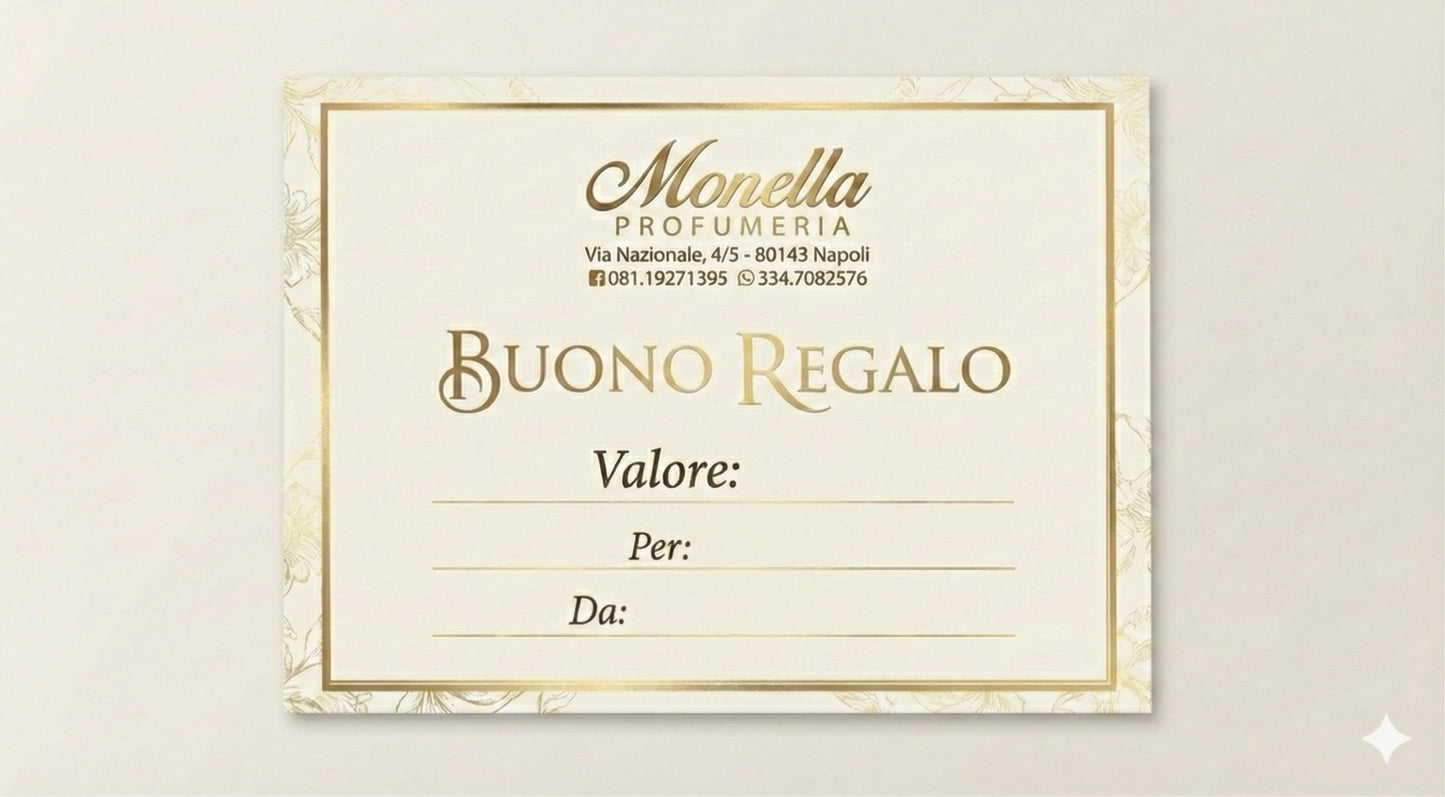 Buono regalo / buono d’acquisto