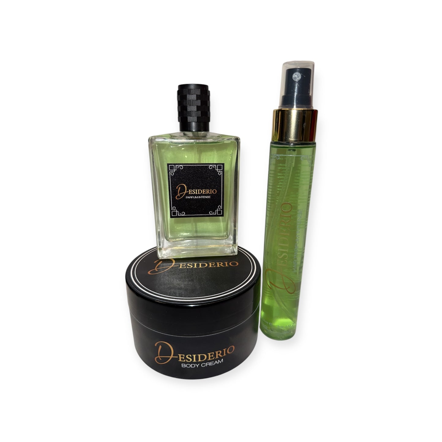 SET DESIDERIO PROFUMO + CREMA CORPO + ACQUA PROFUMATA CAPELLI