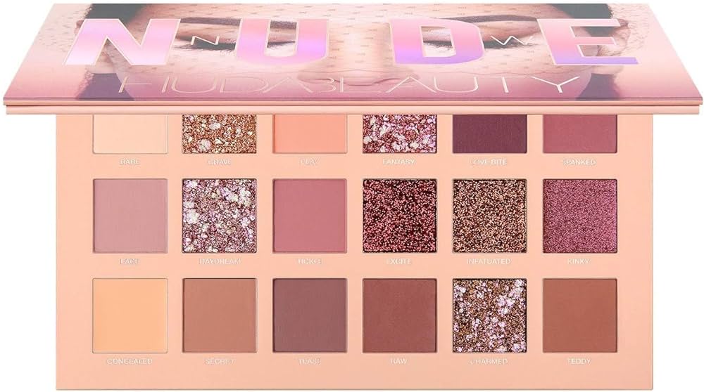 HUDA BEAUTY new nude palette occhi