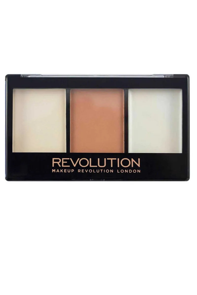 REVOLUTION palette contouring cipria + terra + illuminante
