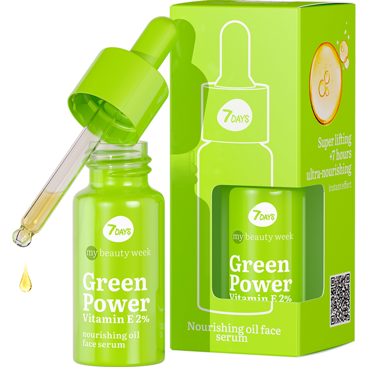 7DAYS siero viso lifting vitamina E
