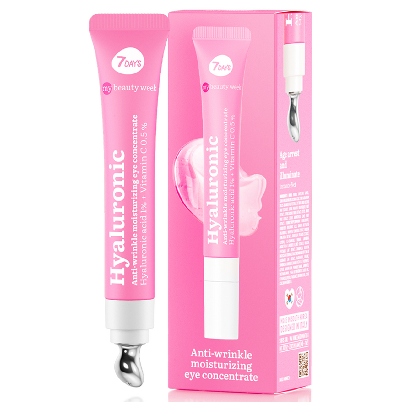7DAYS contorno occhi ialuronico e vitamina C
