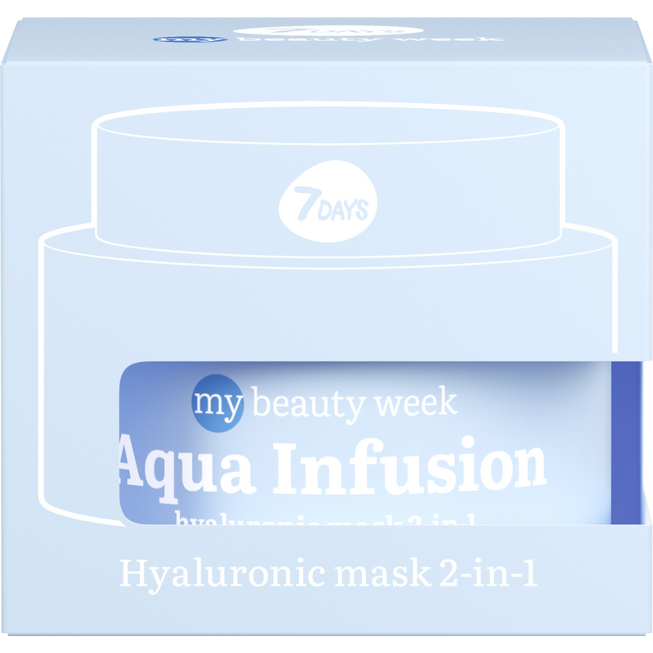 7DAYS maschera nutriente acido ialuronico