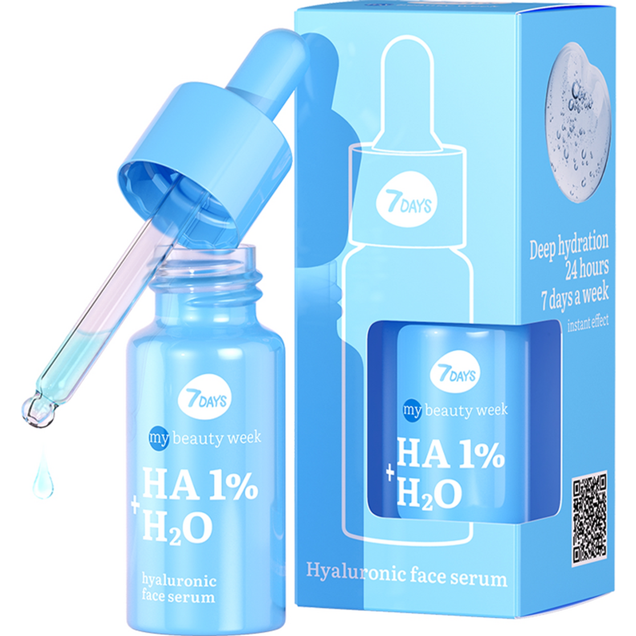 7DAYS siero viso concentrato acido ialuronico