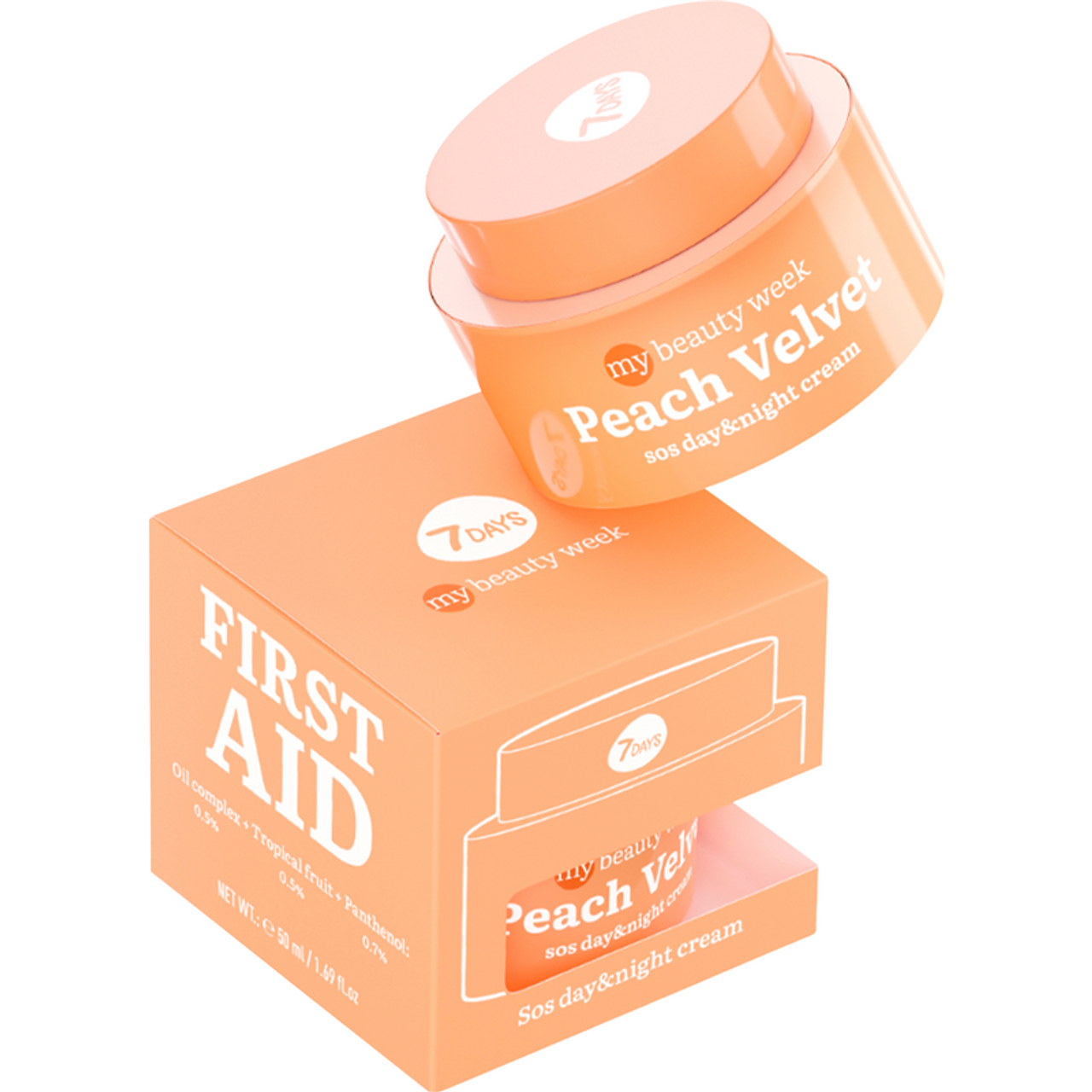 7DAYS crema viso rigenerante post peeling