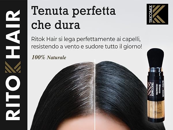 TRICOMIX RITOK HAIR POLVERE COPRENTE PER LA RICRESCITA