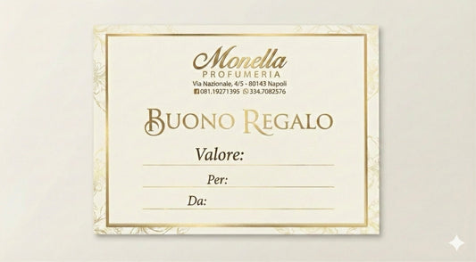 Buono regalo / buono d’acquisto