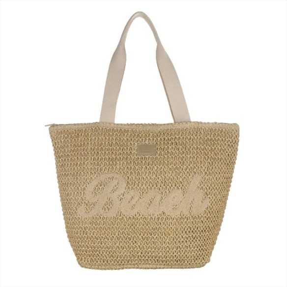 CAMOMILLA borsa mare “beach” in raffia