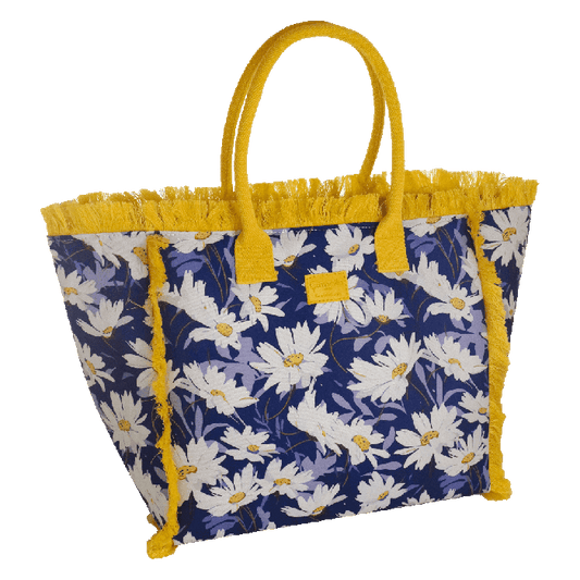 CAMOMILLA borsa mare margherita mod saint barth