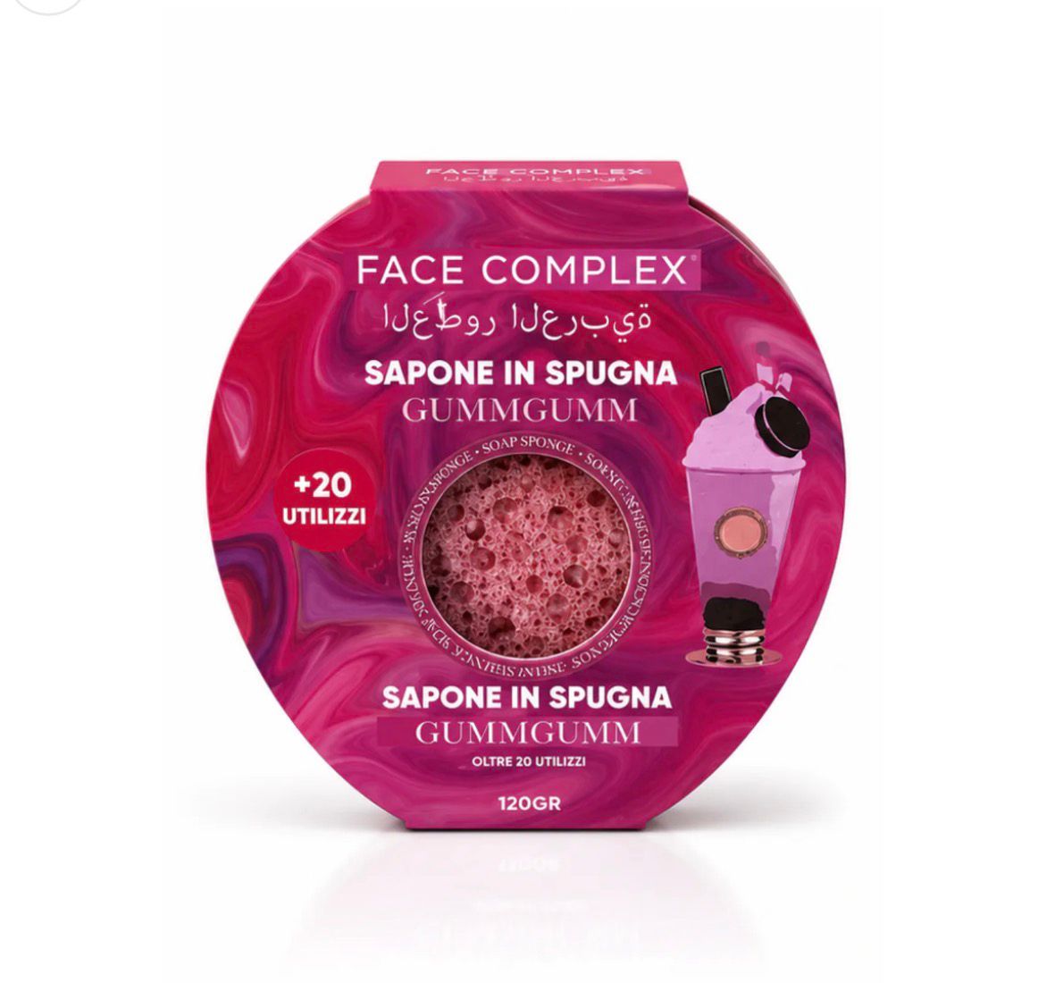 Sapone in spugna fragranze arabe