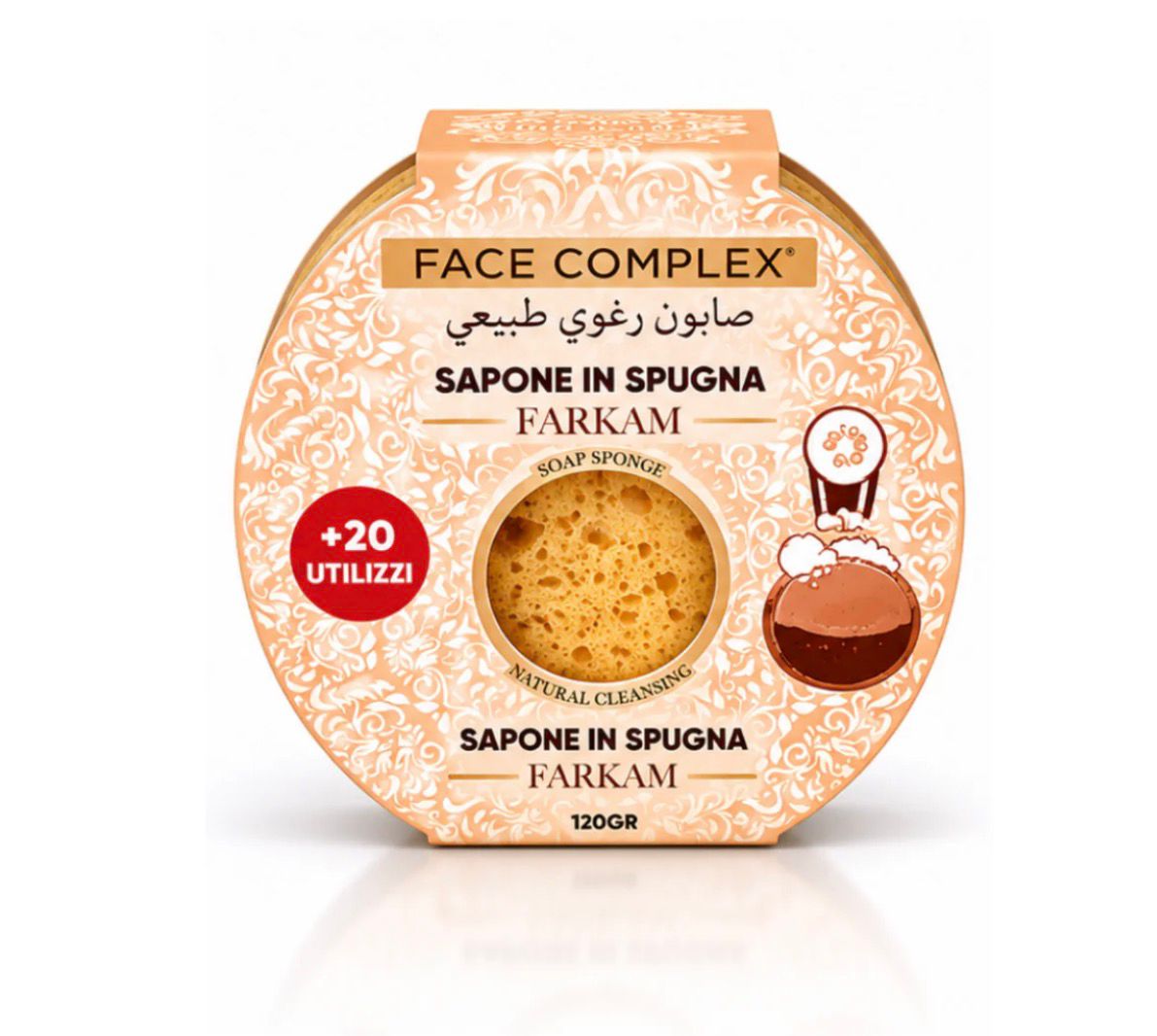 Sapone in spugna fragranze arabe