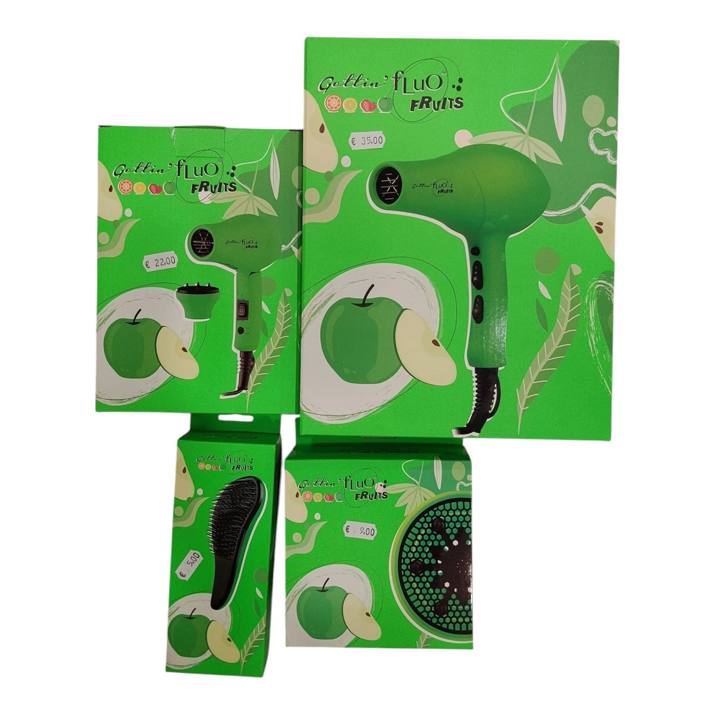 Kit asciugacapelli 4 pezzi